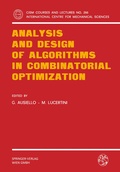 Cover: Analysis and Design of Algorithms in Combinatorial Optimization - Springer