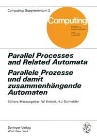 Abbildung von: Parallel Processes and Related Automata / Parallele Prozesse und damit zusammenhängende Automaten - Springer