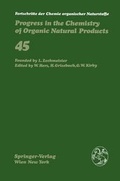 Cover: Fortschritte der Chemie organischer Naturstoffe / Progress in the Chemistry of Organic Natural Products - Springer