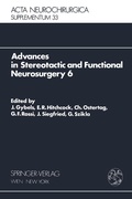 Cover: Advances in Stereotactic and Functional Neurosurgery 6 - Springer