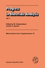 Cover: Progress in Materials Analysis - Springer