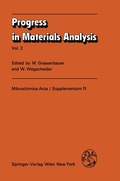Cover: Progress in Materials Analysis - Springer
