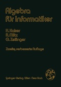 Cover: Algebra f&uuml;r Informatiker - Springer