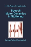 Cover: Speech Motor Dynamics in Stuttering - Springer