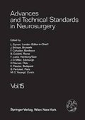 Cover: Advances and Technical Standards in Neurosurgery - Springer