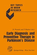 Cover: Early Diagnosis and Preventive Therapy in Parkinson's Disease - Springer