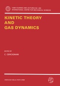 Cover: Kinetic Theory and Gas Dynamics - Springer