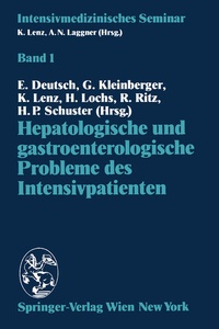 Abbildung von: Hepatologische und gastroenterologische Probleme des Intensivpatienten - Springer
