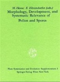 Cover: Morphology, Development, and Systematic Relevance of Pollen and Spores - Springer