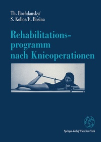Abbildung von: Rehabilitationsprogramm nach Knieoperationen - Springer