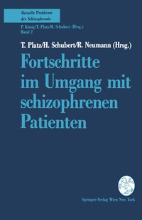 Abbildung von: Fortschritte im Umgang mit schizophrenen Patienten - Springer