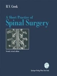 Enlarge image Cover: A Short Practice of Spinal Surgery - Springer