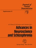 Cover: Advances in Neuroscience and Schizophrenia - Springer