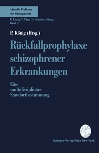 Abbildung von: Rückfallprophylaxe schizophrener Erkrankungen - Springer