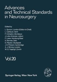 Enlarge image Cover: Advances and Technical Standards in Neurosurgery - Springer