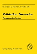 Cover: Validation Numerics - Springer