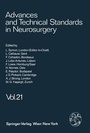 Cover: Advances and Technical Standards in Neurosurgery - Springer