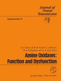 Enlarge image Cover: Amine Oxidases: Function and Dysfunction - Springer