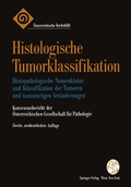 Cover: Histologische Tumorklassifikation - Springer
