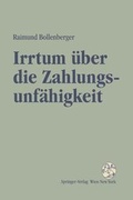 Cover: Irrtum &uuml;ber die Zahlungsunf&auml;higkeit - Springer