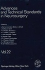Cover: Advances and Technical Standards in Neurosurgery - Springer