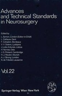 Enlarge image Cover: Advances and Technical Standards in Neurosurgery - Springer