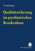Abbildung von: Qualitätssicherung im psychiatrischen Krankenhaus - Springer