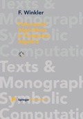 Cover: Polynomial Algorithms in Computer Algebra - Springer