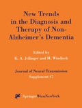 Cover: New Trends in the Diagnosis and Therapy of Non-Alzheimer's Dementia - Springer