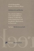 Cover: Arbeitsrecht und Kirche - Springer