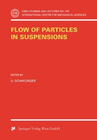Abbildung von: Flow of Particles in Suspensions - Springer