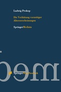 Cover: Die Verh&uuml;tung vorzeitiger Alterserscheinungen - Springer