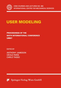 Enlarge image Cover: User Modeling - Springer