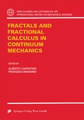 Cover: Fractals and Fractional Calculus in Continuum Mechanics - Springer