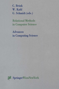 Enlarge image Cover: Relational Methods in Computer Science - Springer