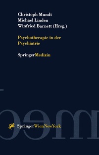Abbildung von: Psychotherapie in der Psychiatrie - Springer