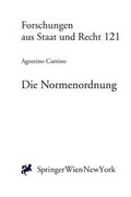 Cover: Die Normenordnung - Springer
