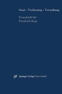 Bild: Staat - Verfassung - Verwaltung - Springer