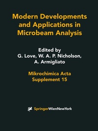 Abbildung von: Modern Developments and Applications in Microbeam Analysis - Springer