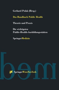 Abbildung von: Das Handbuch Public Health - Springer