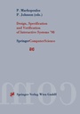 Cover: Design, Specification and Verification of Interactive Systems '98 - Springer