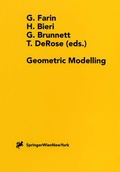 Cover: Geometric Modelling - Springer