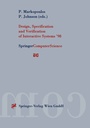 Cover: Design, Specification and Verification of Interactive Systems '98 - Springer
