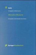 Cover: Alternative &Ouml;konomie - Springer