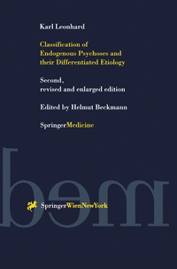 Abbildung von: Classification of Endogenous Psychoses and their Differentiated Etiology - Springer