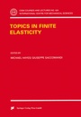 Cover: Topics in Finite Elasticity - Springer