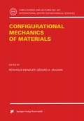 Cover: Configurational Mechanics of Materials - Springer