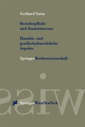 Abbildung von: Berichtspflicht und Staatsinteresse - Springer