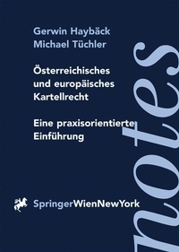 Abbildung von: Österreichisches und europäisches Kartellrecht - Springer