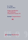 Cover: Design, Specification and Verification of Interactive Systems '99 - Springer